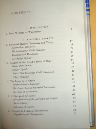 Interest Rates the Markets & the New Financial World