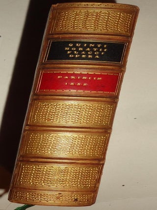 Item #125579 Quinti Horatii Flacci Opera: cum novo commentario ad modum Joannis Bond. Horace