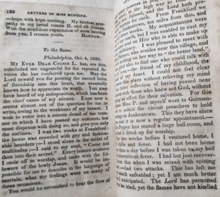 Memoir, Diary, and Letters of Hannah Syng Bunting