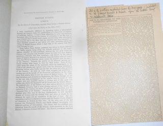 British Guiana: A sketch ( Read before the Society on Jan. 30th, 1896.) + The Venezuela Question