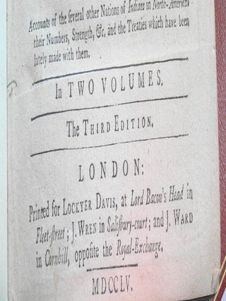 The history of the five Indian nations of Canada - 2 Vols. 1755