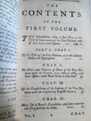 The history of the five Indian nations of Canada - 2 Vols. 1755